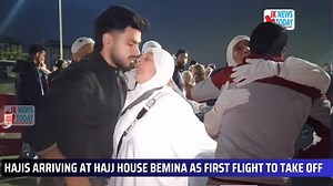 408K views · 10K reactions | #Haj2025 | Hajis arriving at Hajj House Bemina as first flight to take off | JK News Today | Facebook