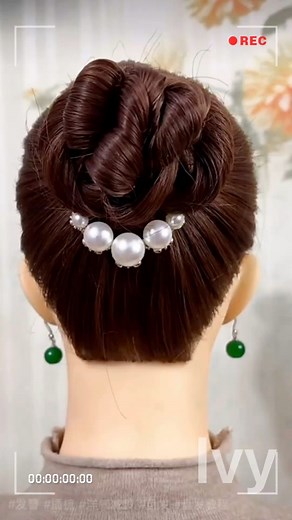 1M views · 6.8K reactions | Elegant & Easy Updo Tutorial | Perfect for Any Occasion! #updo #hairstyle #hairtutorial | Ivy hairclips | Facebook