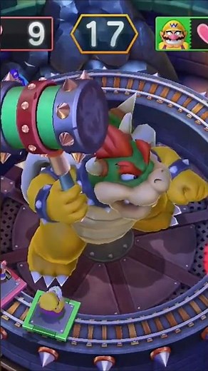 Mario Party 10 Waluigi VS Toad VS Wario VS Rosalina VS Bowser Mushroom Park
