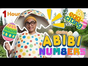 From the Makers of Omar & Hana | Abibi Surprise Egg Numbers Adventure 🥚🔢 Fun Learning Muslim Blippi