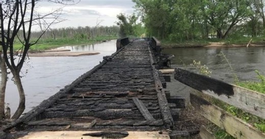 DNR investigates fire that destroyed 68-year-old Trempealeau County bridge