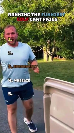 Ranking The Funniest Golf Cart Fails