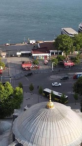 Download Islamic Mosque Uskudar of Istanbul Aerial View for free