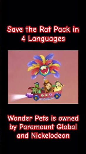 Wonder Pets! Save the Rat Pack in 4 Languages (SHORT) #wonderpets #lasvegas