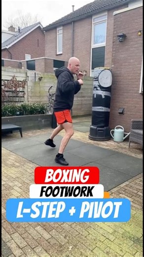 Boxing training:improving “Speed and agility” in footwork. L- STEP + PIVOT