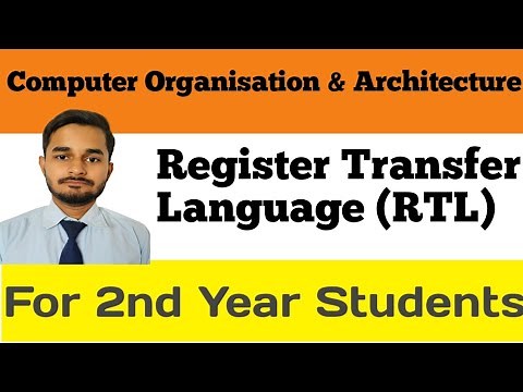 Register Transfer Language | RTL in COA | Computer Organisation & Architecture