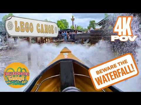 LEGO CANOE 4K POV - MAY 2026 - LEGOLAND BILLUND 🛶💦