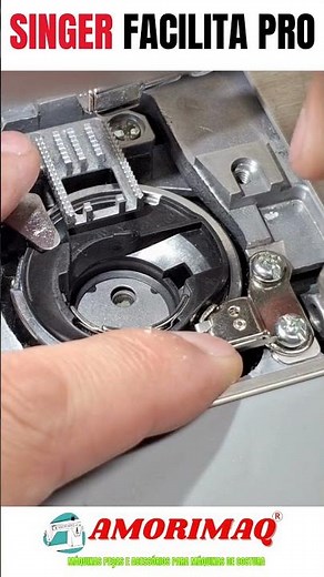 How to Install the Bobbin Case on a Singer Facilita Pro 4411 4423 4432 Sewing Machine