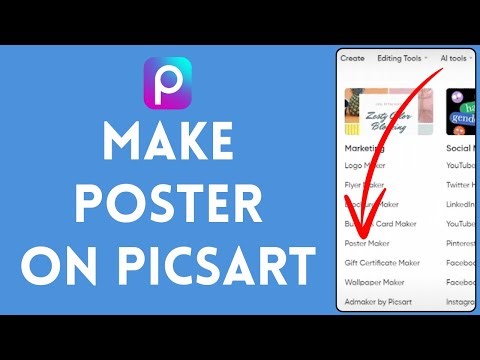 How to Design Poster on PicsArt (2024) | Make Poster on PicsArt