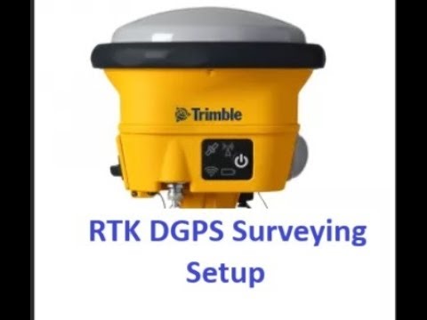 RTK DGPS Project Setup for Surveying