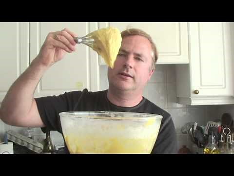 How to make duck egg sponge cakes