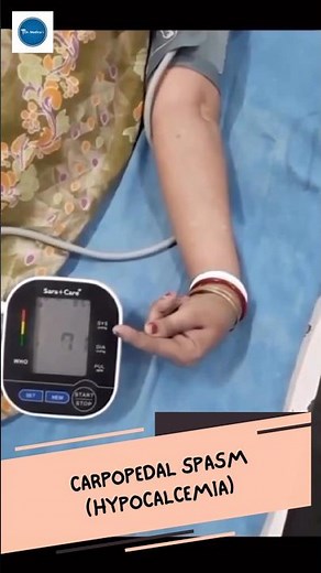 Dr Medica Clinical Cases || Carpopedal Spasm || HYPOCALCEMIA || Clinical Medicine ||