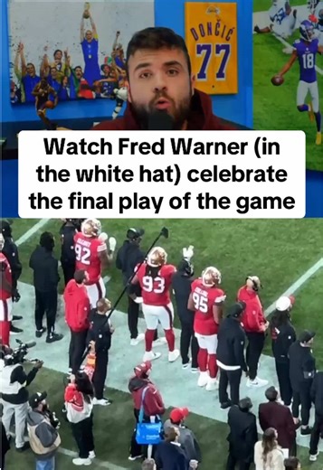 😳😳😳 #nfl #49ers #sanfrancisco #niners #chicagobears | Fred Warner