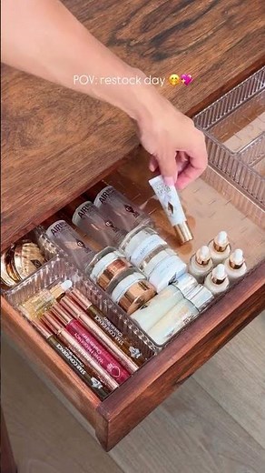 ✨ASMR Makeup & Skincare Restocking | Charlotte Tilbury✨ #charlottetilbury #asmrmakeup #asmrskincare