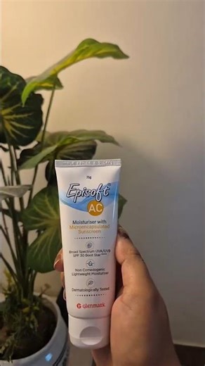 Episoft AC Lightweight Moisturizer with Microencapsulated Sunscreen 75 g #episoft #shortvideo #like