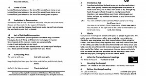 Catholic Mass Prayers and Responses -A5 card with things to say at Mass - including act of spiritual communion.pdf