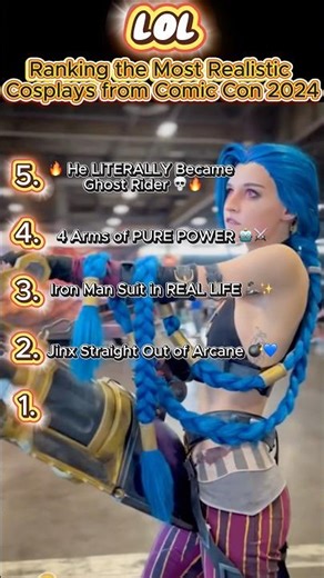 Ranking the Most Realistic Comic Con 2024 Cosplays (Epic Recap!) #cosplay #shorts #shortsviral