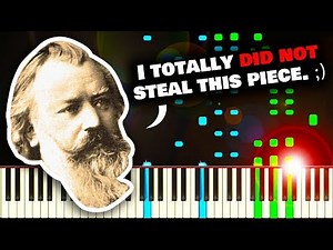 Brahms - Hungarian Dance No. 5 (Piano solo arrangement) (Sheet music PDF, MIDI and MP3)
