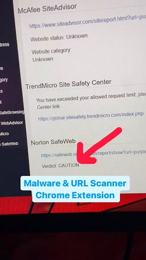 3.3K views · 56 reactions | Malicious links, sites, and files are everywhere! Protect yourself, and stay safe online with this convenient chrome extension. The malware and URL scanner is a convenient Chrome extension that lets you scan items in a matter of seconds. | Jimi Flynn | Facebook