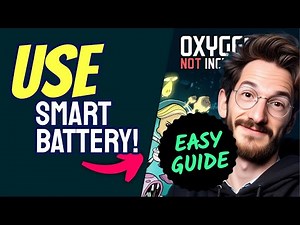 How to USE SMART BATTERY in Oxygen Not Included (Step by Step)