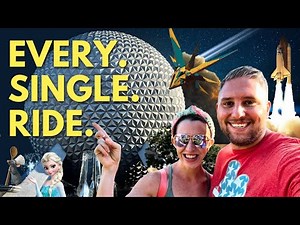 ALL 11 RIDES In One Day At EPCOT | Disney Vlog