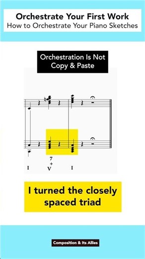 How to Orchestrate Your Piano Sketches | Orchestration is Not Copy & Paste #composition