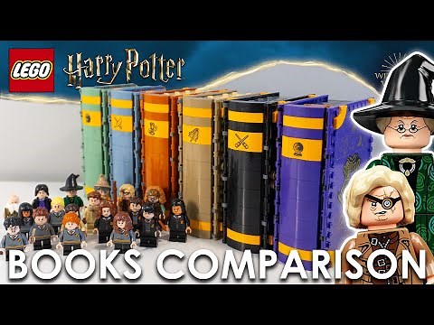 LEGO Harry Potter Hogwarts Moment Classes Book Comparison (2022 Update)