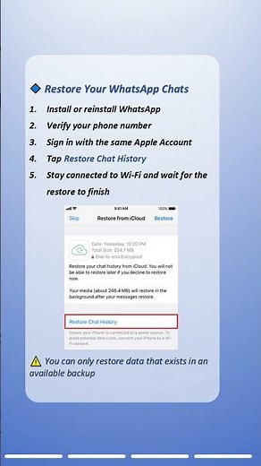 WhatsApp Backup & Restore on iPhone - Easy Guide