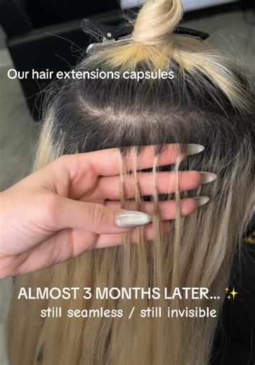 Most extensions don’t stay seamless after months. Bulky rows, visible bonds, matting, discomfort… that’s exactly what so many girls are scared of ✨ This is what our Ice Fusion extensions look like after almost 3 months. ✔ invisible even up close ✔ no bulky rows ✔ lightweight & comfortable ✔ safe for your natural hair ✔ seamless luxury blend Because the right method should still look natural weeks later — not just on installation day 🤍 📍Houston, TX DM us to reserve your consultation ✨ #houstonh