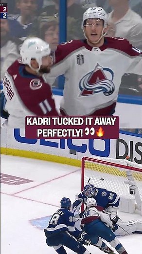 THROWBACK: KADRI FOUND THE PERFECT SPOT 🏒🔥