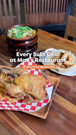 Here are Four Family-Favorite Treats you need to try at Max’s Restaurant—and make sure to stick ‘til the end because the last deal is PERFECT for your next Christmas potluck! 🎄🍗 Looking for more sulit eats? Download Booky now! booky.ph/app/ | Booky