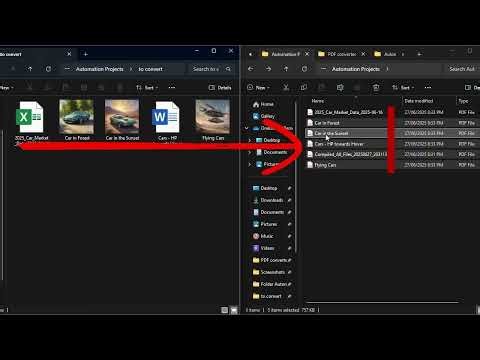 Python Bulk File Conversions & Folder Structure Automation