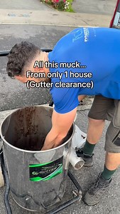 4.7K views · 51 reactions | This is from just 1 gutter clearance! Avoid expensive, costly and unnecessary expenses e.g damp! By clearing your gutters! We recommend once a year… If it’s been multiple years then it’s urgent  DM us Directly! @pressure.cleaning.solutions - - #homeimprovement #exterior #exteriorcleaning | Pressure Cleaning Solutions | Facebook