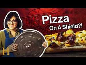 How to Cook Pizza on a Shield Like a 600 BC Persian Soldier | Ancient Recipes with Sohla