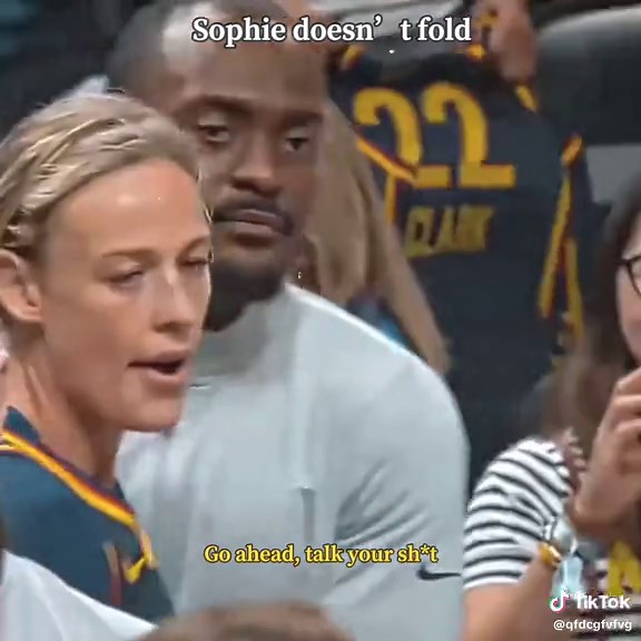 Sophie doesn’t back down, no matter how hard they come at her #sophiecunningham #wnba #usa #basketball #fpy
