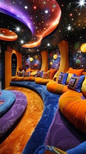 “Inside the Most Trippy Room on Earth 🌌 Would You Chill Here