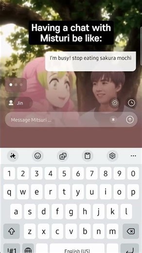 Having a chat with demon slayer characters! #tipsychat#tipsy#nofilter