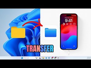 Easiest Way to Transfer Files from PC to iPhone in 2025!