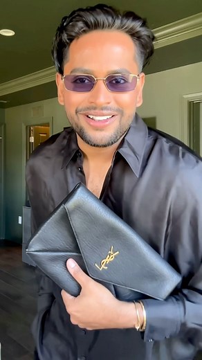 323K views · 993 reactions | Unboxing my first @ysl bag (tbh it’s a pouch) 凉✨ “Rich people will put their toothbrush in this. I will put my whole life in this.” - Aditya Madiraju #grwm #unboxing #yslbag #saintlaurent #luxurybags #bagaddict | Aditya Madiraju | Facebook