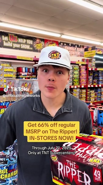 66% Off The Ripper at TNT Supercenters!