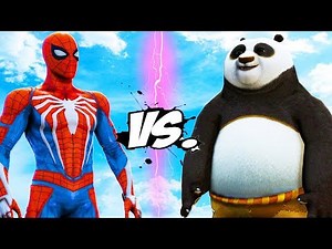 SPIDER-MAN VS PO - KUNG FU PANDA