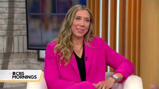 Michelle “MACE” Curran, a former U.S. Air Force fighter pilot and the second woman in history to serve as the lead solo pilot for The Thunderbirds, hopes her new book, “The Flipside,” can help people change their perspective: “Flipping how we see fear, how we see adversity, how we see setbacks.” | CBS Mornings