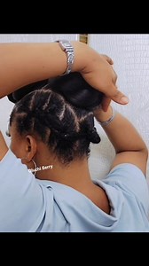8.1K views · 128 reactions | Let's style a cute mohawk updo with braiding extension #MohawkUpdo #BraidedMohawk #ElegantMohawk #ProtectiveStyle #UpdoMagic #TrendingHairstyles | Oluchi Berry | Facebook