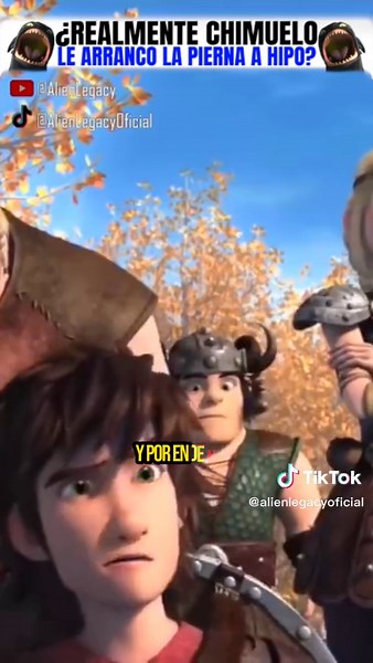¿Chimuelo le arrancó la pierna a Hipo de un mordisco? #httyd #ceatd #dreamworks #teoria #comoentrenaratudragon