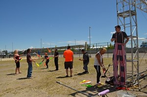 Trapeze Las Vegas founders honor circus school pioneer