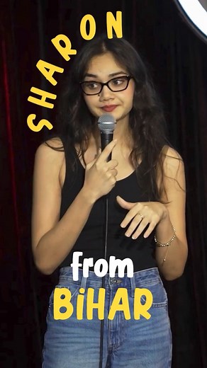 Sharon on Instagram: "hi! i’m sharon from bihar 🙋🏻‍♀️ share if you like it! thank you! [Sharon Verma, India’s Got Latent, Stand up comedy]"