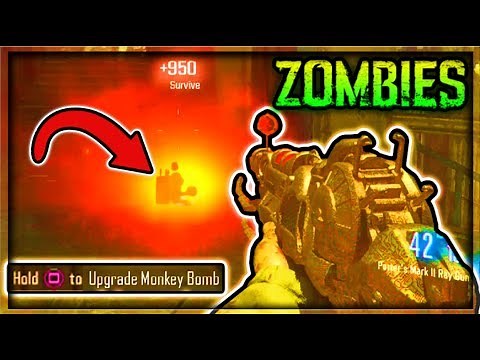 "KINO DER TOTEN" UPGRADED MONKEY BOMBS EASTER EGG GUIDE/TUTORIAL! (Black Ops 3 ZOMBIES CHRONICLES)