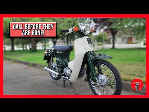 Honda C50 Super Cub - Honda 50 and Honda super cub Review & Ride!