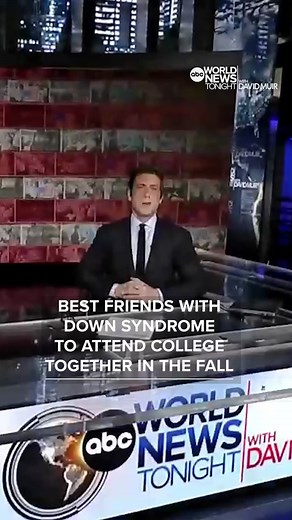 Jules Gray and Ava Shahbahrami, who both have #Downsyndrome, have been #bestfriends since the 1st grade. Now, they’re both heading to a special program at the #UniversityofSouthCarolina together in the fall. #DavidMuir shares their story, #AmericaStrong. #WorldNewsTonight #News #ABCNews #college #inspirational