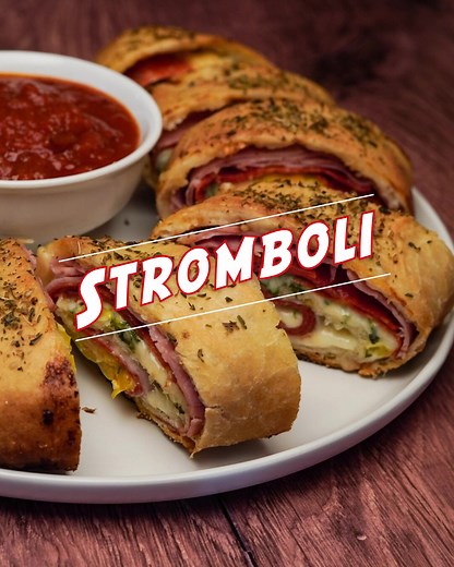 Homemade Stromboli Recipe on the Big Green Egg